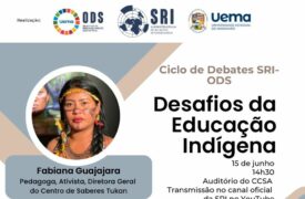 Ciclo de Debates SRI-ODS dialoga sobre educação indígena com Fabiana Guajajara