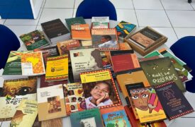 Movimento Negro Unificado no Maranhão realiza doação de livros para biblioteca da UEMA Campus São Bento
