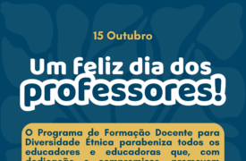 Feliz dia dos Professores!