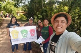 Acadêmicos da LIEBI/Ciências da Natureza vivenciam práticas sustentáveis em atividade de campo na Aldeia Indígena Januária