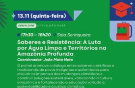 PROETNOS/UEMA contribui para o diálogo global sobre sustentabilidade na COP30