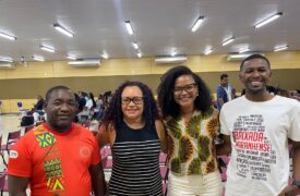 Estudante da LIEQ/PROETNOS compartilha sobre sua trajetória formativa no VI Seminário Internacional Caminhos Amefricanos