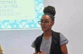 Aluna da LIEQ atua como formadora em Curso de Educação Escolar Quilombola promovido pela SEMED de Cajapió