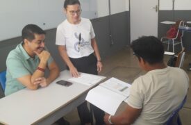 Equipe do Proetnos/Uema acompanha oferta de disciplina especial no Campus Barra do Corda