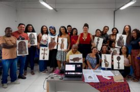 Estudantes da Licenciatura em Educação Quilombola iniciam debates sobre arte africana e afro-brasileira