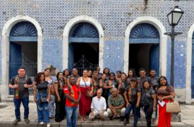 Estudantes da Licenciatura em Educação Quilombola do Proetnos/Uema realizam vivência afrocentrada no Centro Histórico de São Luís