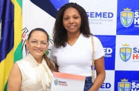 Formanda da Licenciatura em Educação Quilombola é empossada em Santa Helena-MA