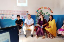 Acadêmicos da Licenciatura em Educação Quilombola apresentam material didático sobre memória e resistência no Quilombo Prainha