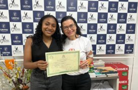 Keila Câmera  primeira egressa da  Licenciatura em Educação Quilombola do PROETNOS a entrar no Mestrado PPGAFRO
