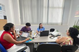 Reunião pedagógica é realizada para alinhamento e início de disciplinas nos cursos LIEBI e LIEQ
